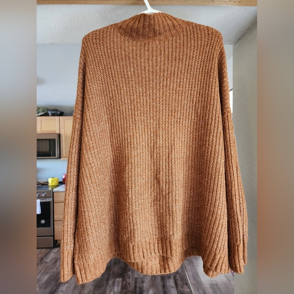 Maurices Oversized Mock Neck Sweater - Picture 2 of 3